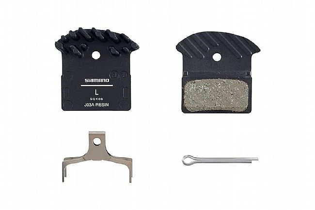 Shimano J03A Resin Pad with Cooling Fins 1 Shimano J03A Resin Pad with Cooling Fins